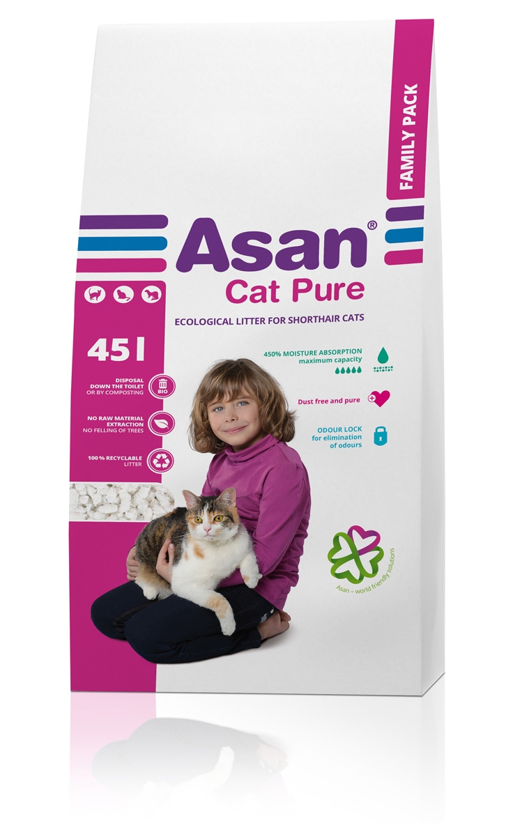 Nisip asan cat pure 45 l
