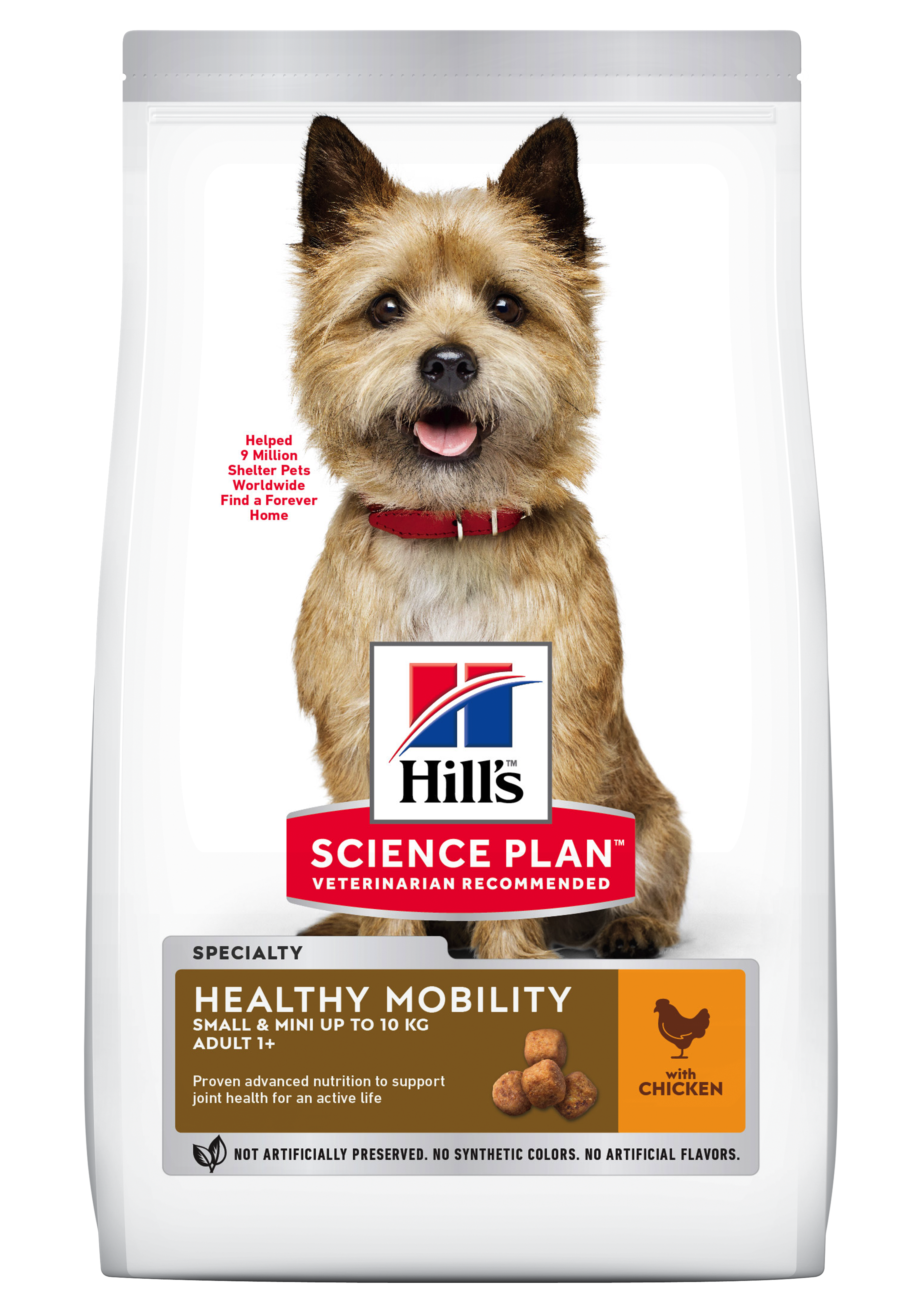 Hill's SP Adult Healthy Mobility Small and Miniature hrană pentru câini cu pui imagine