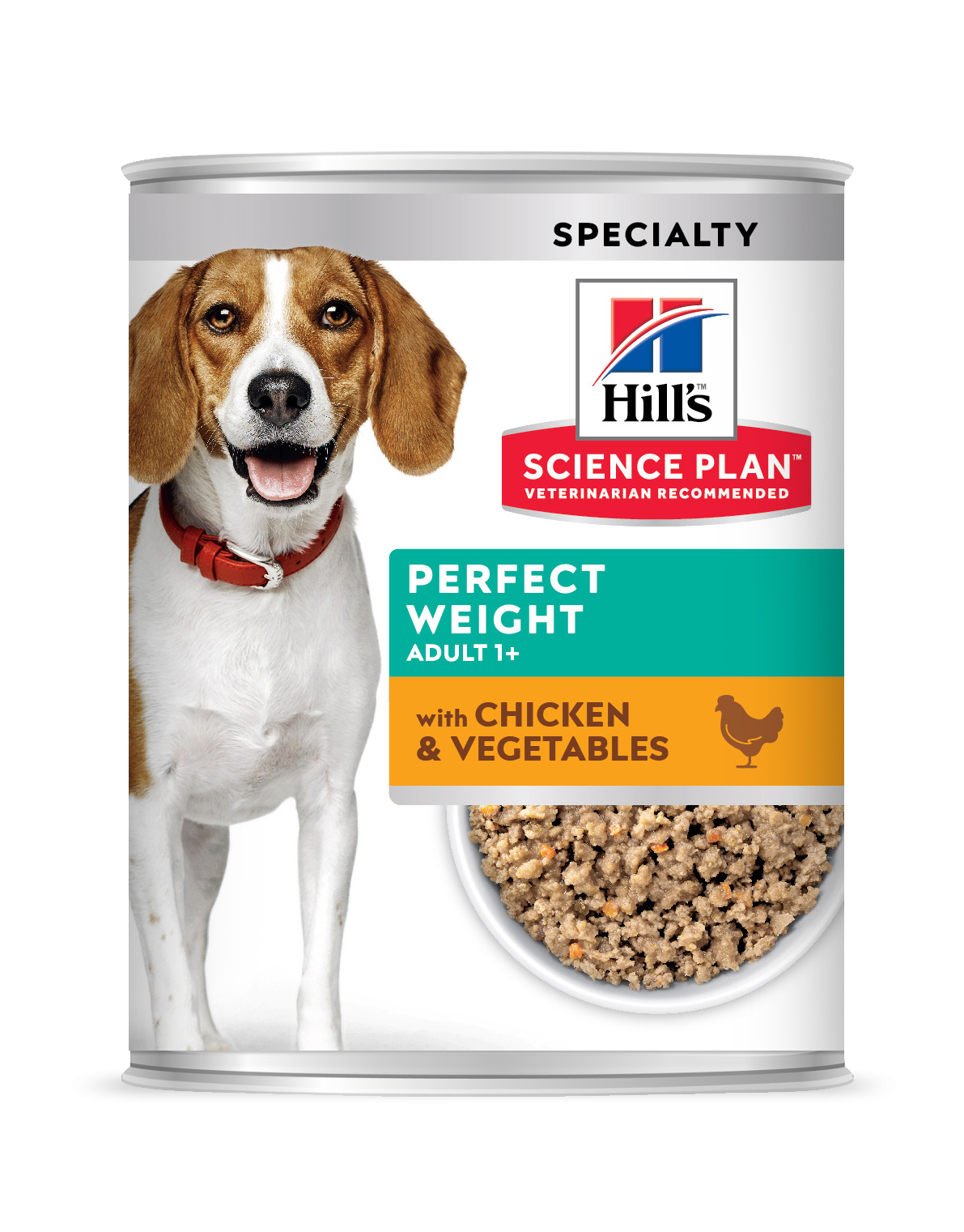 Hill’s SP Canine Adult Perfect Weight Chicken and Vegetables, 363 g petmart