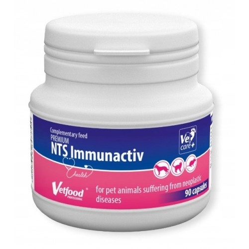 VetFood-NTS Diet Immunactiv Anticahectic, 90 capsule imagine