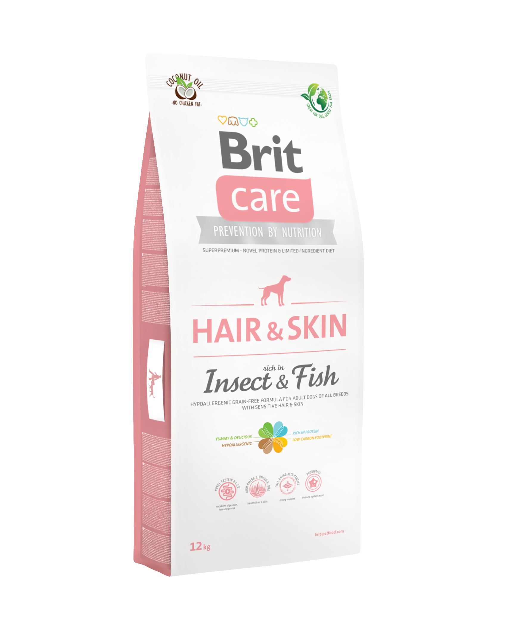 Brit Care Dog, Hair & Skin Insect & Fish, 12 kg Brit imagine 2022