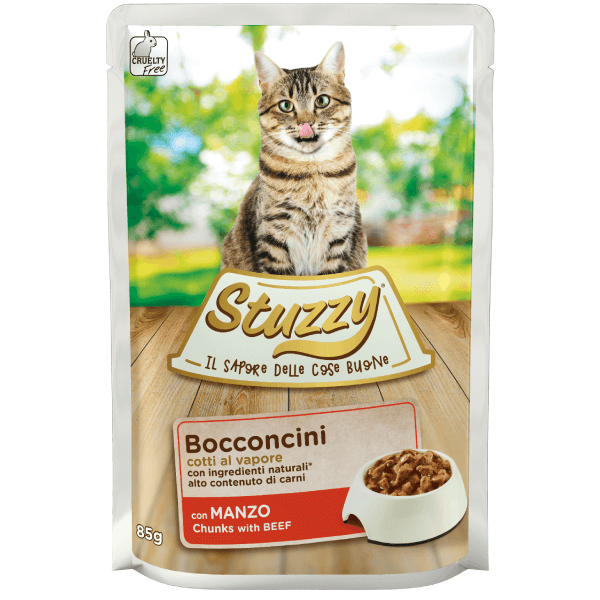 Stuzzy Cat Plic Bucati Vita, 85 g petmart
