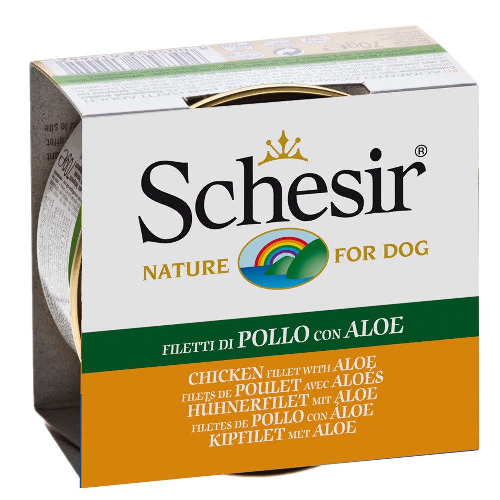 Schesir Dog Pui/Aloe 150gr. imagine