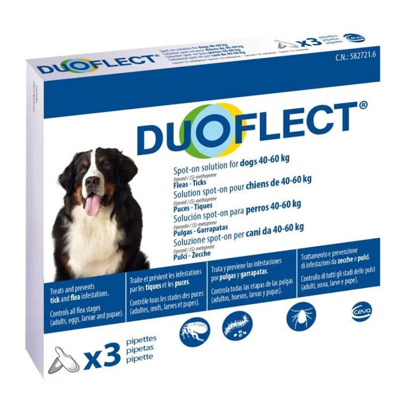 Duoflect DOG (XL), 3 pipete, > 40 kg Ceva Sante