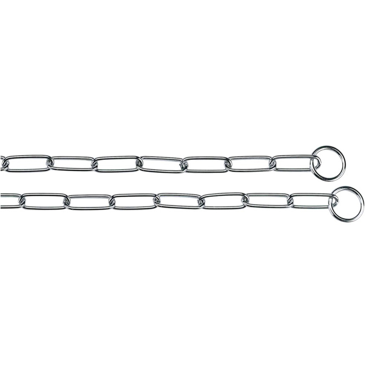 Zgarda caine lant oval 55 cm