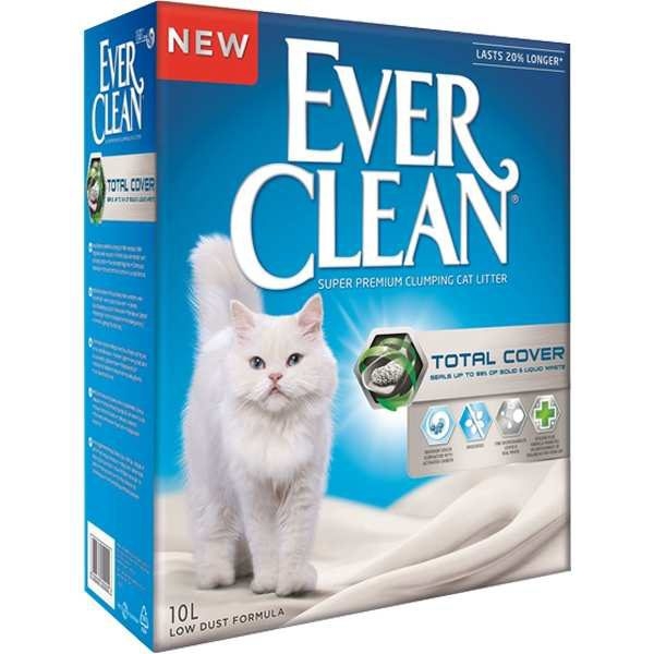 Nisip Igienic Ever Clean Total Cover, 6 l imagine