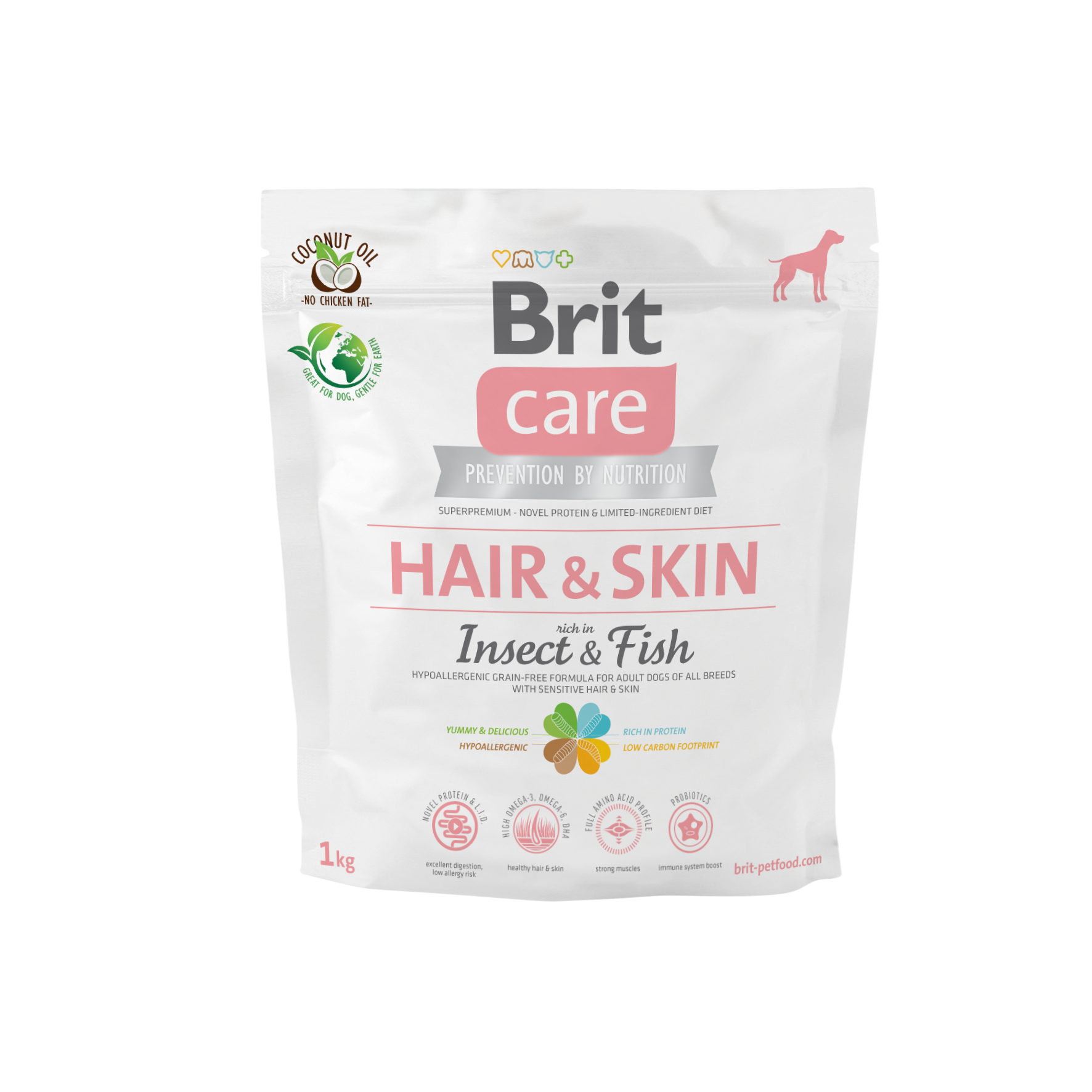 Brit Care Dog, Hair & Skin Insect & Fish, 1 kg Brit