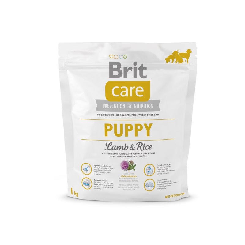 Brit care puppy lamb & rice, 1 kg