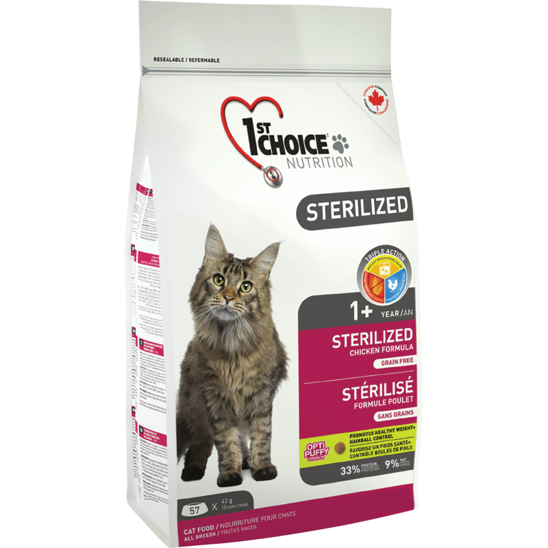 1St Choice Cat Adult Sterilized, 10 Kg