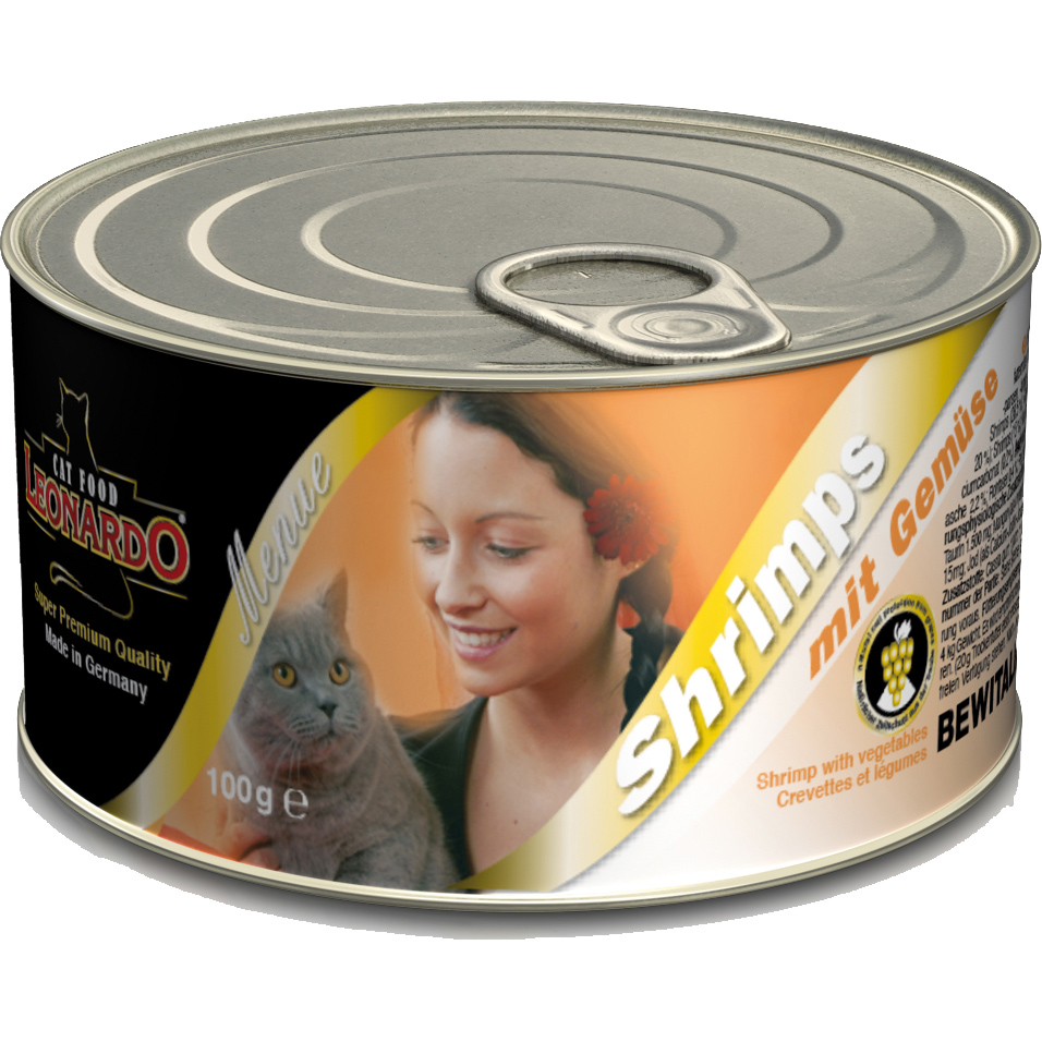 Leonardo pisica creveti pate 100 g