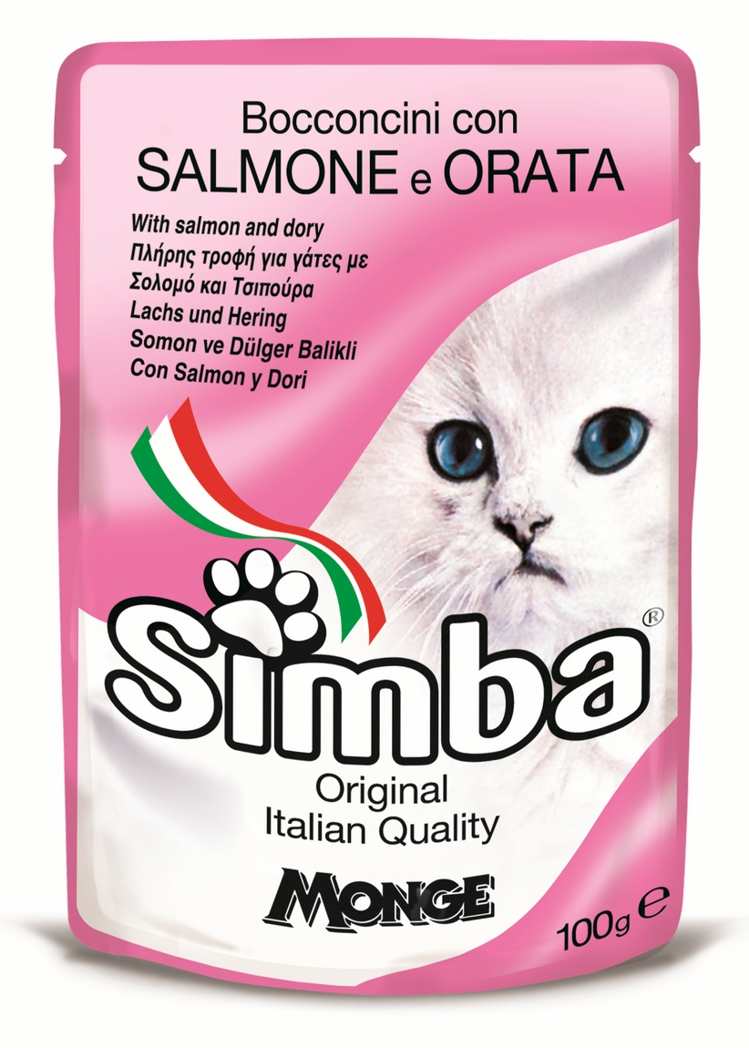Simba Cat Plic Somon/Dorada 100 G petmart