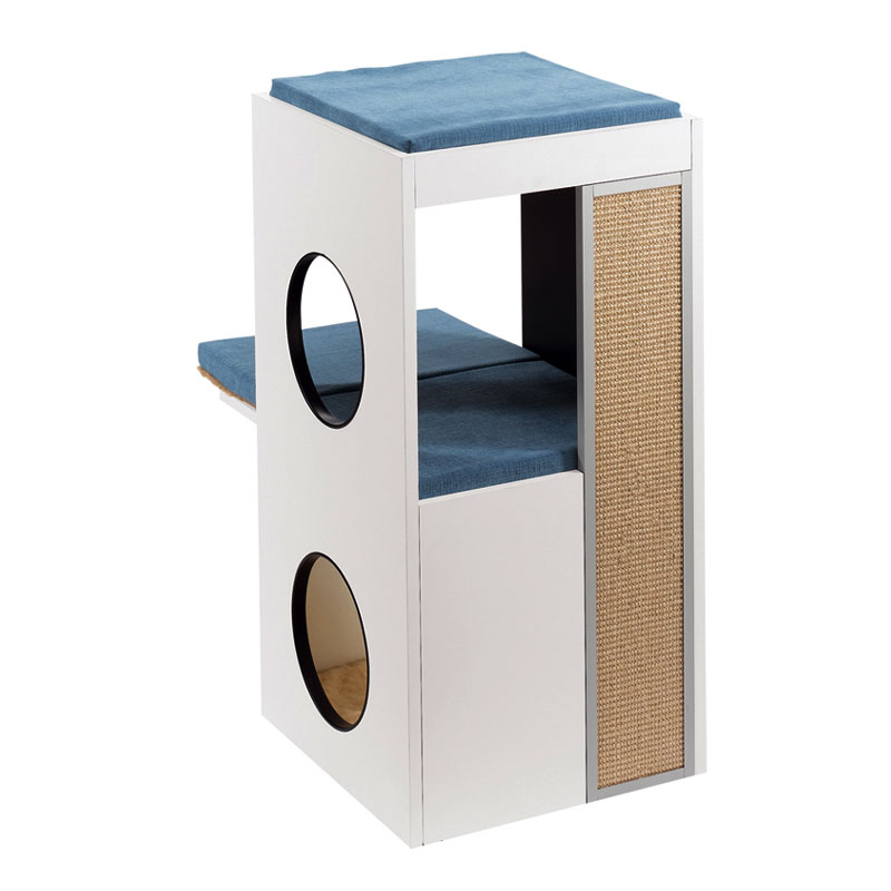 Ansamblu joaca pisica blanco 80 cm