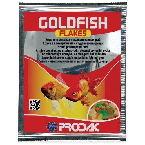 Hrana pentru pesti, Prodac Goldfish Flakes, 12 g petmart.ro