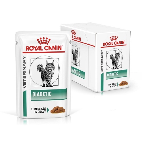 Royal Canin Diabetic Cat,12 plicuri x 85g imagine