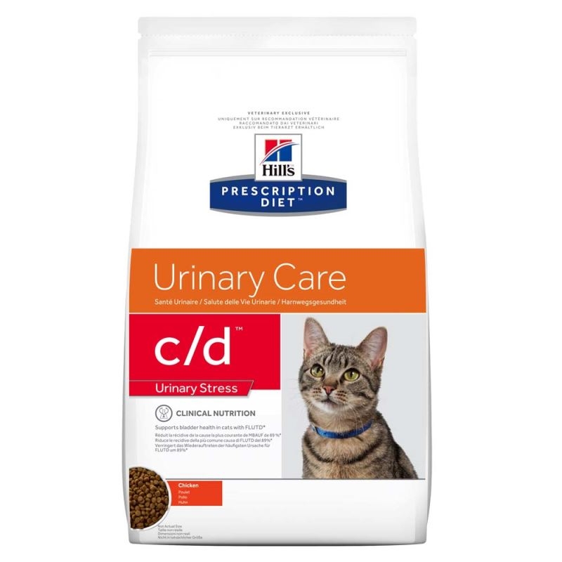 Hill's pd c/d urinary stress urinary care hrana pentru pisici 400 g