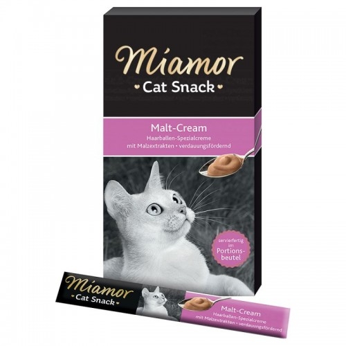 Recompensa pisici, Miamor Snack cu malt, 90 g imagine
