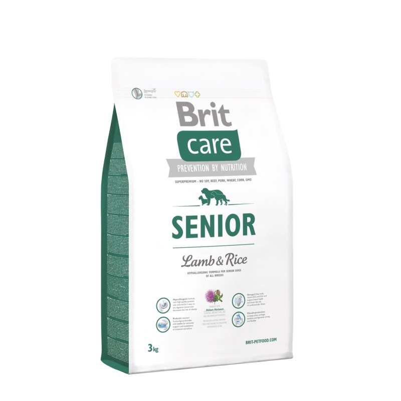 Brit Care Senior Lamb & Rice, 3 kg BRIT