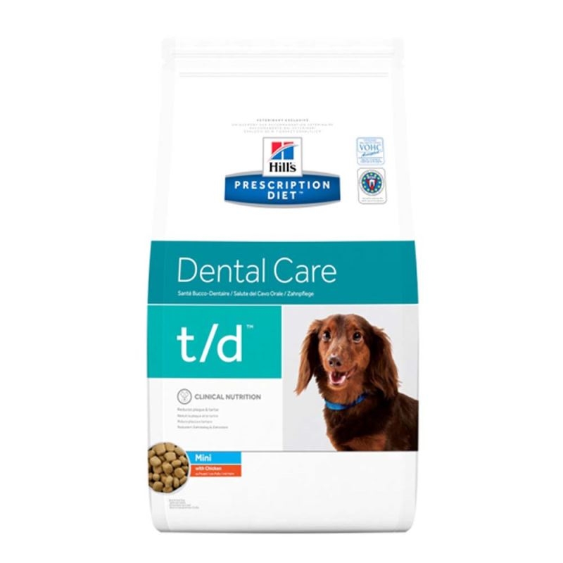 Hill's PD t/d Dental Care Mini hrana pentru caini, 3 kg imagine