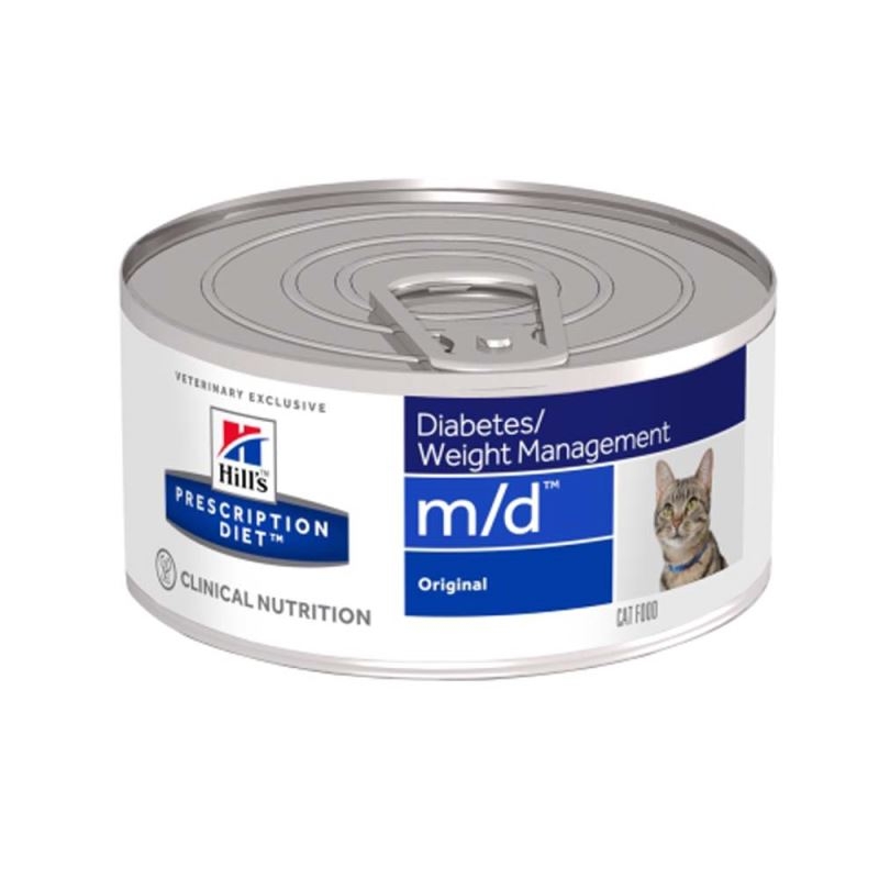 Hill's PD m/d Diabetes, Weight Management hrana pentru pisici 156 g imagine