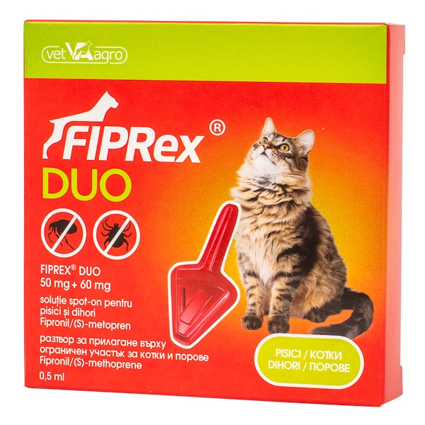 Fiprex Duo Cat x 1 pipeta Fiprex