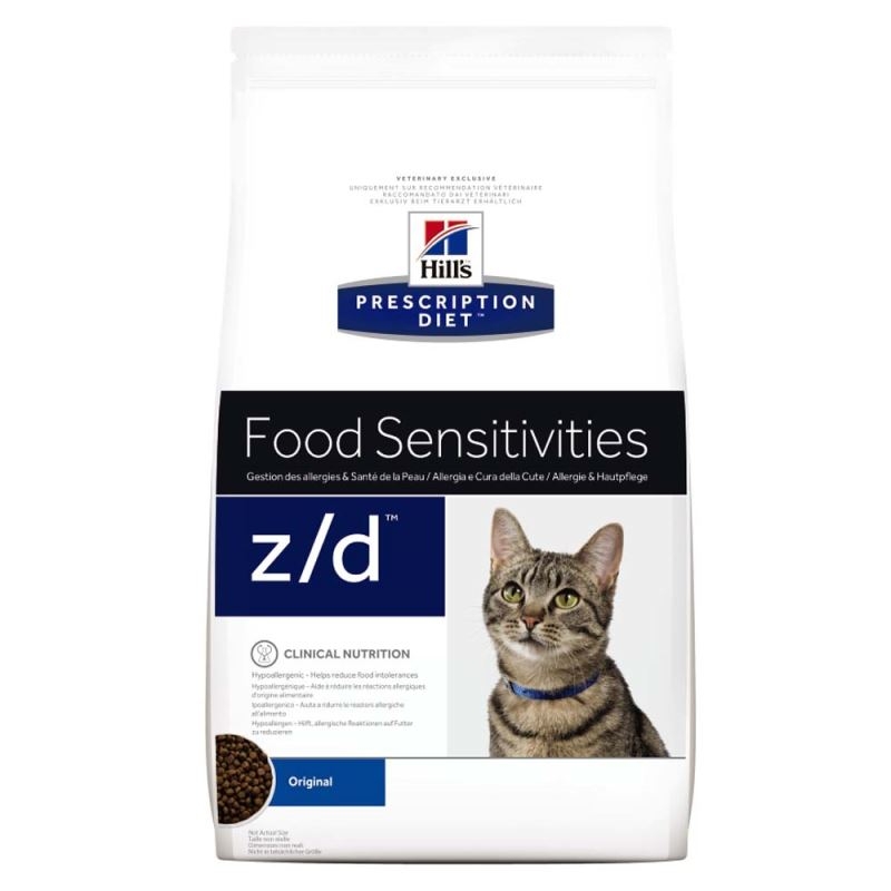 Hill\'s PD z/d Food Sensitivities hrana pentru pisici 2 kg
