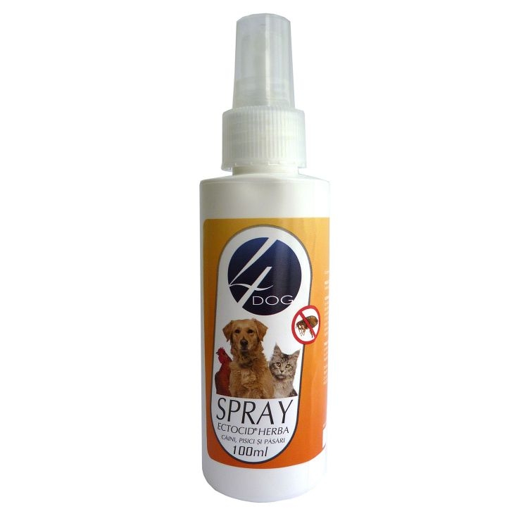 Spray antiparazitar caini, 4Dog, 100 ml petmart