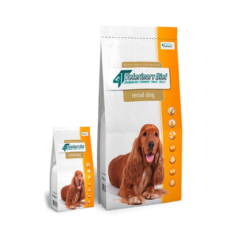 4T Veterinary Diet Renal dog, 2 kg imagine