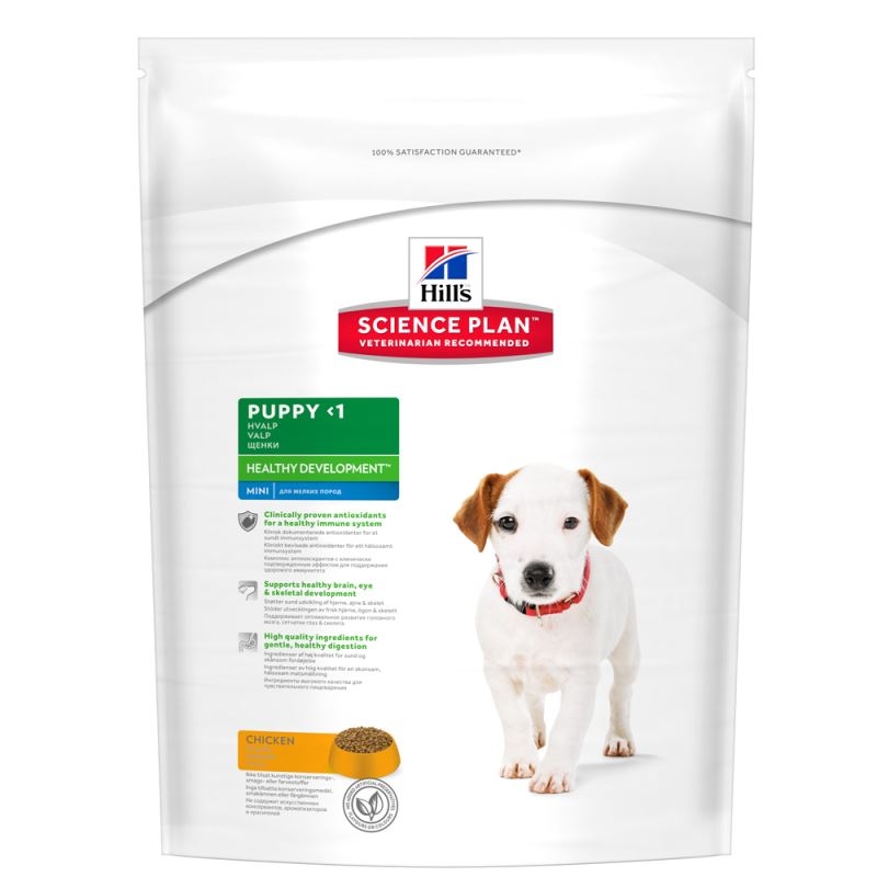 Hill\'s SP Puppy Healthy Development Mini hrana pentru caini cu pui 1 kg