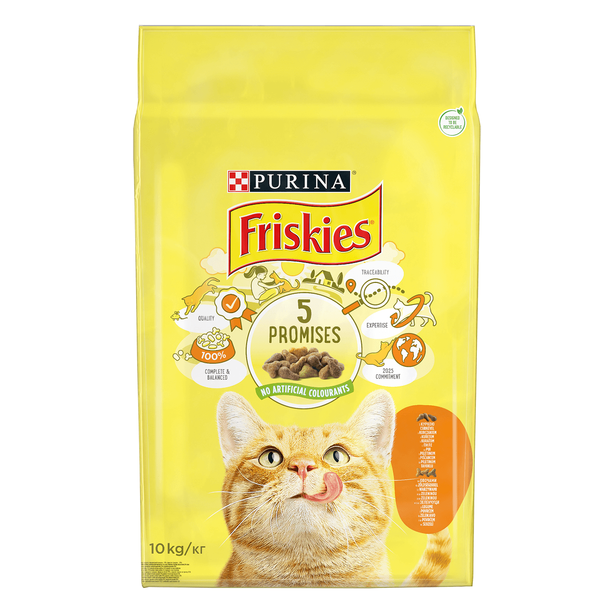 FRISKIES Adult cu Pui si Legume, 10 kg Friskies imagine 2022