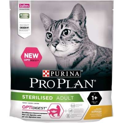 Pro Plan OptiDigest Cat Adult Chicken, 400 g imagine