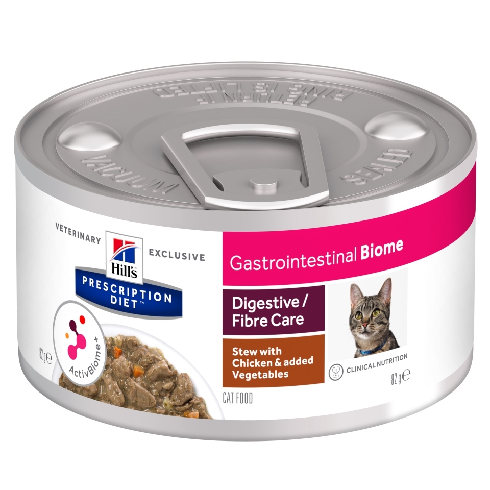 Hill’s Prescription Diet Gastrointestinal Biome hrană pentru pisici, 82g imagine