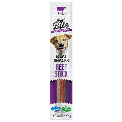 BRIT Let’s Bite Meat Snacks Beef Stick, 12 g Brit imagine 2022