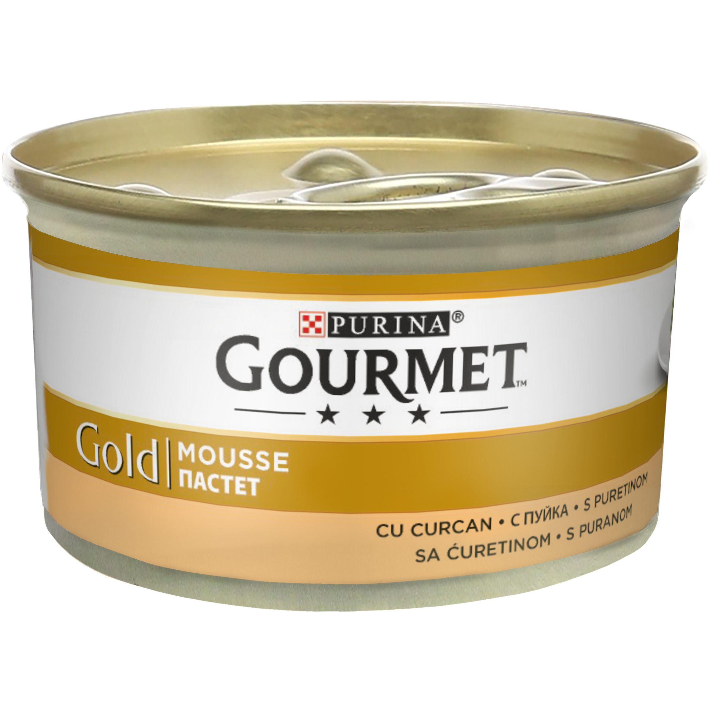 Gourmet Gold Mousse cu Curcan, 85 g Gourmet