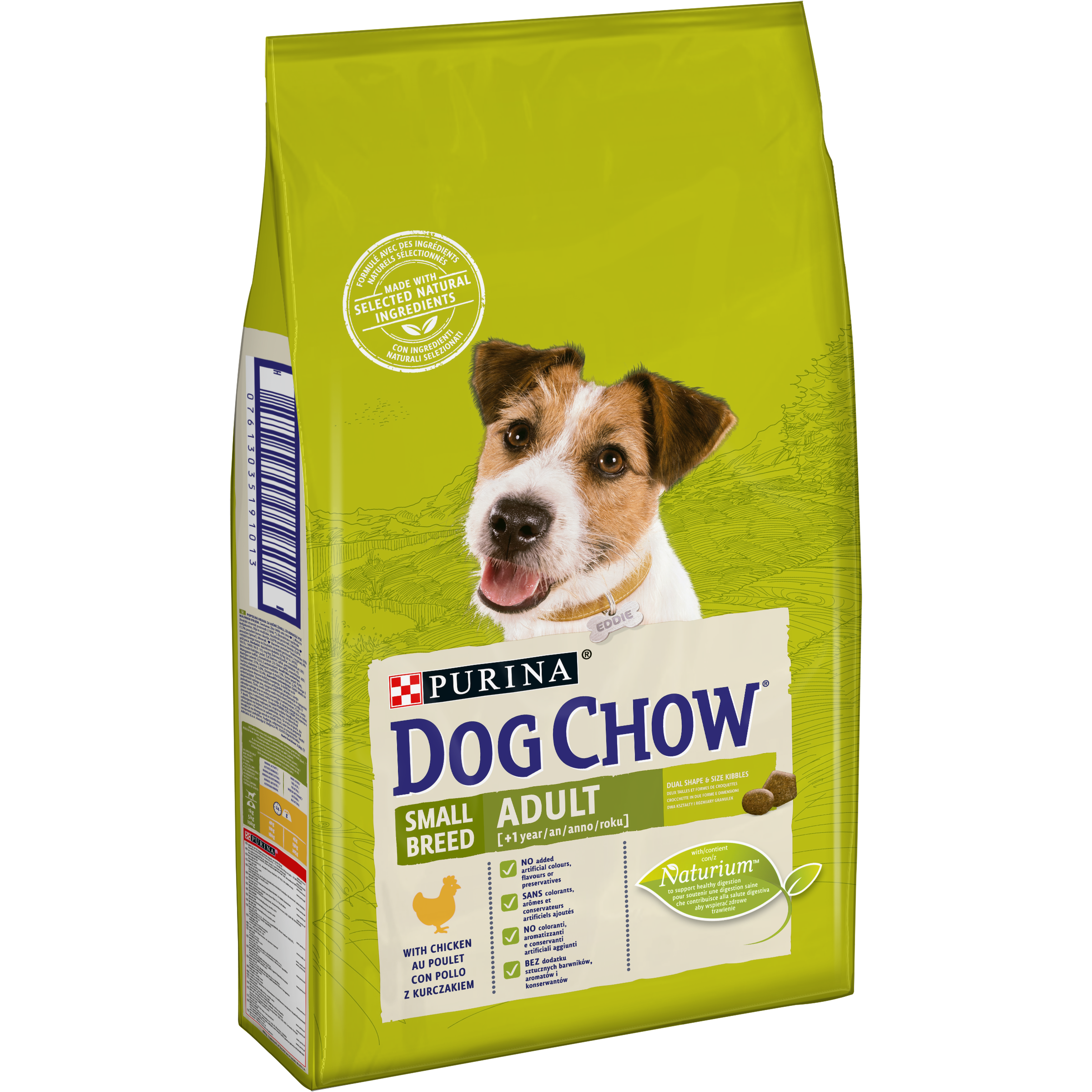 DOG CHOW ADULT Talie Mica cu Pui, 7.5 kg Dog Chow