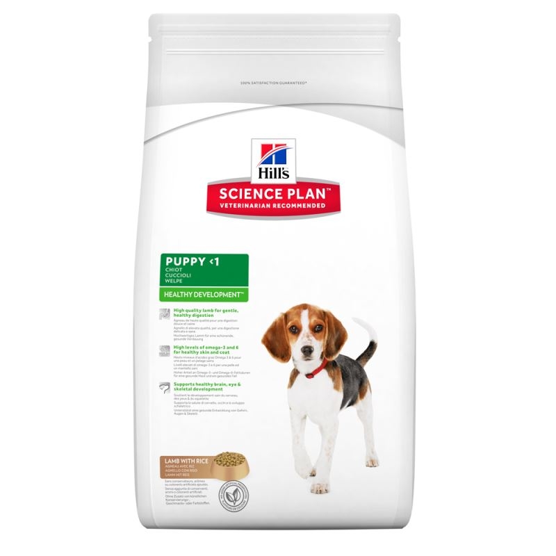 Hill\'s SP Puppy Healthy Development hrana pentru caini cu miel si orez 3 kg