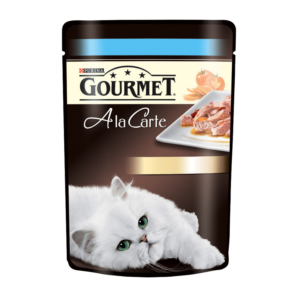 Gourmet a la carte pastrav, orez, legume 85 g