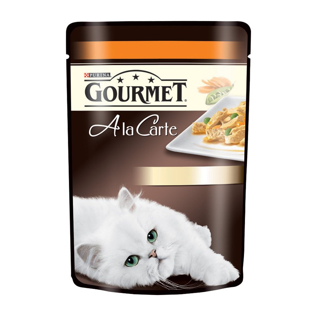 Gourmet a la carte curcan si legume 85 g