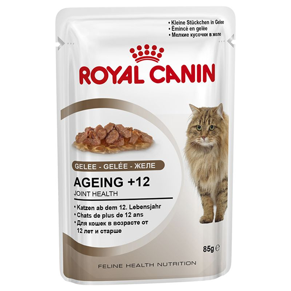PROMO 3 + 1 Royal Canin Feline Ageing +12, 4 plicuri 85 g