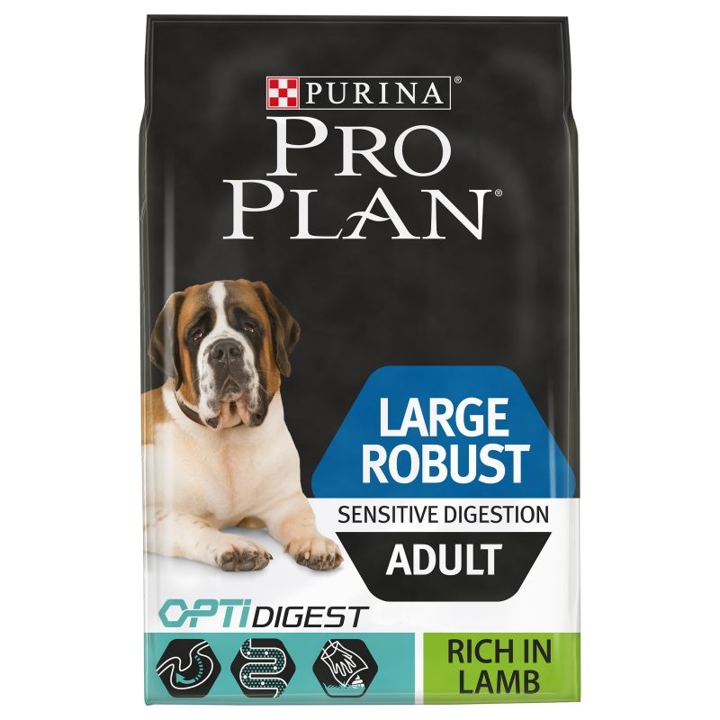 PRO PLAN Dog, Large Robust Sensitive Digestion Lamb, 14 kg petmart.ro imagine 2022