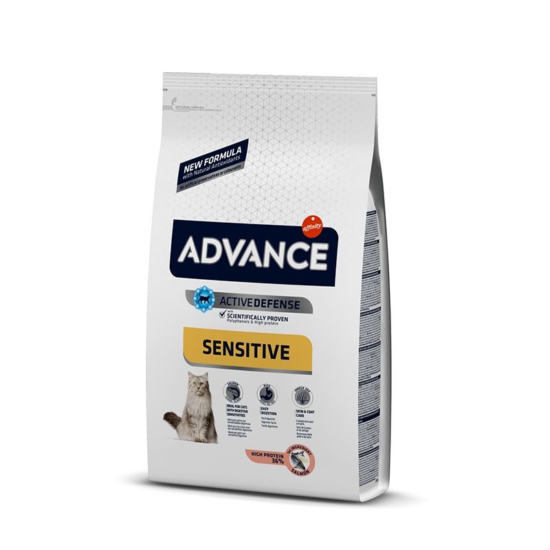 Advance Cat Adult Somon Sensitive, 10 kg Advance imagine 2022