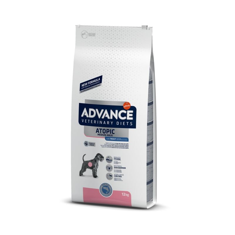 Advance Dog Atopic Derma Care Medium – Maxi, 12 kg Advance Diets