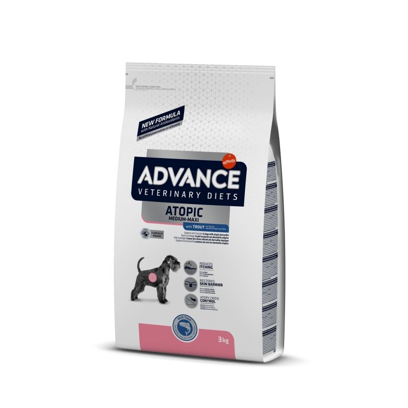 Advance Dog Atopic Derma Care Medium – Maxi, 3 kg Advance Diets