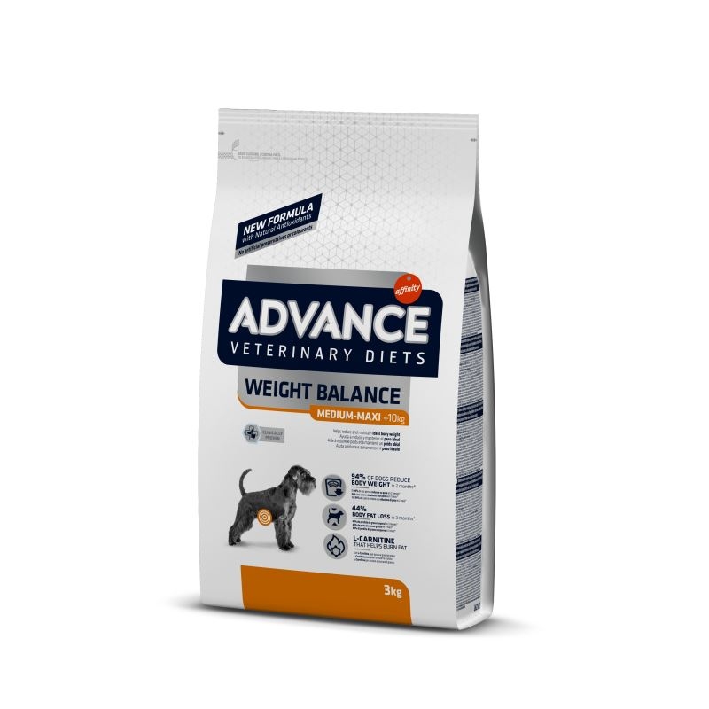 Advance Dog Weight Balance Medium – Maxi, 3 kg Advance Diets imagine 2022