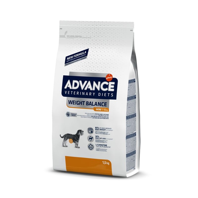 Advance Dog Weight Balance Mini, 1.5 kg Advance Diets imagine 2022