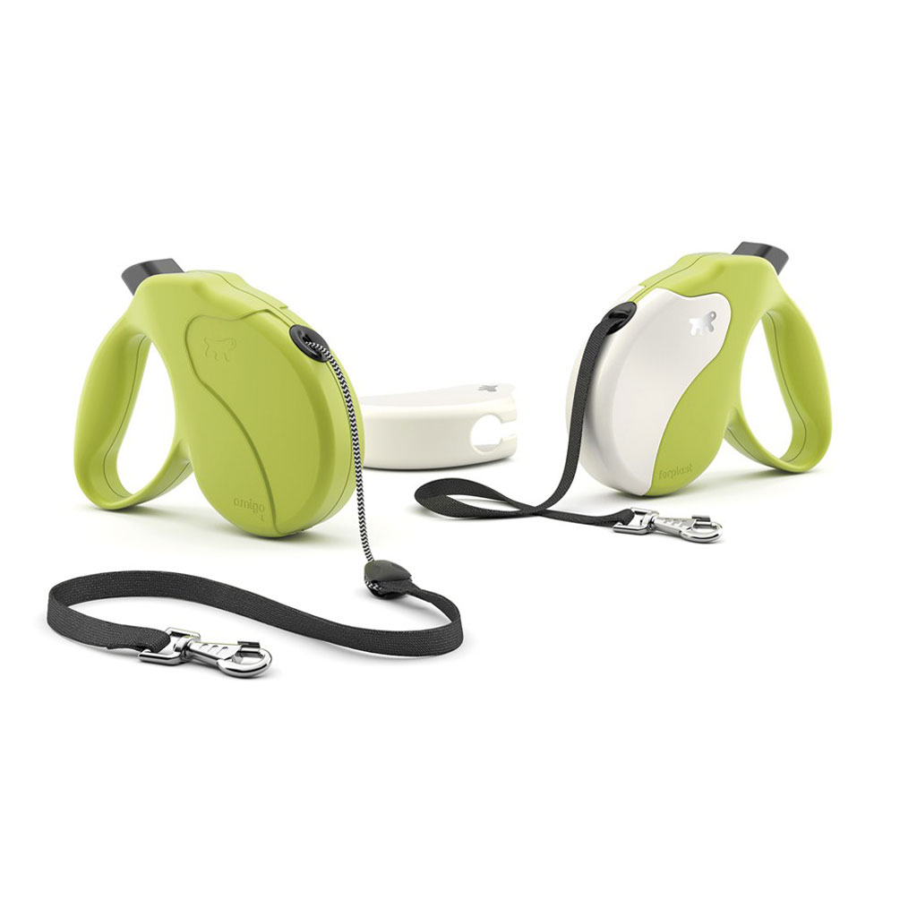 Lesa ferplast amigo cord m alb/verde