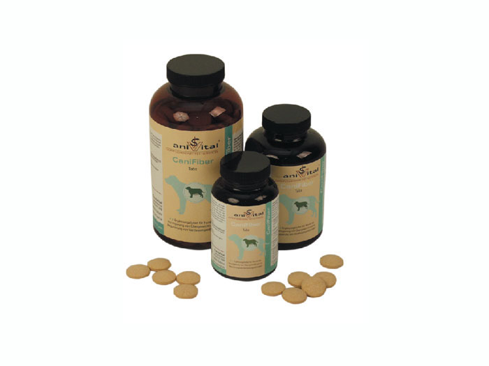 Anivital Cani Fiber 120 tablete- vitamine caini imagine
