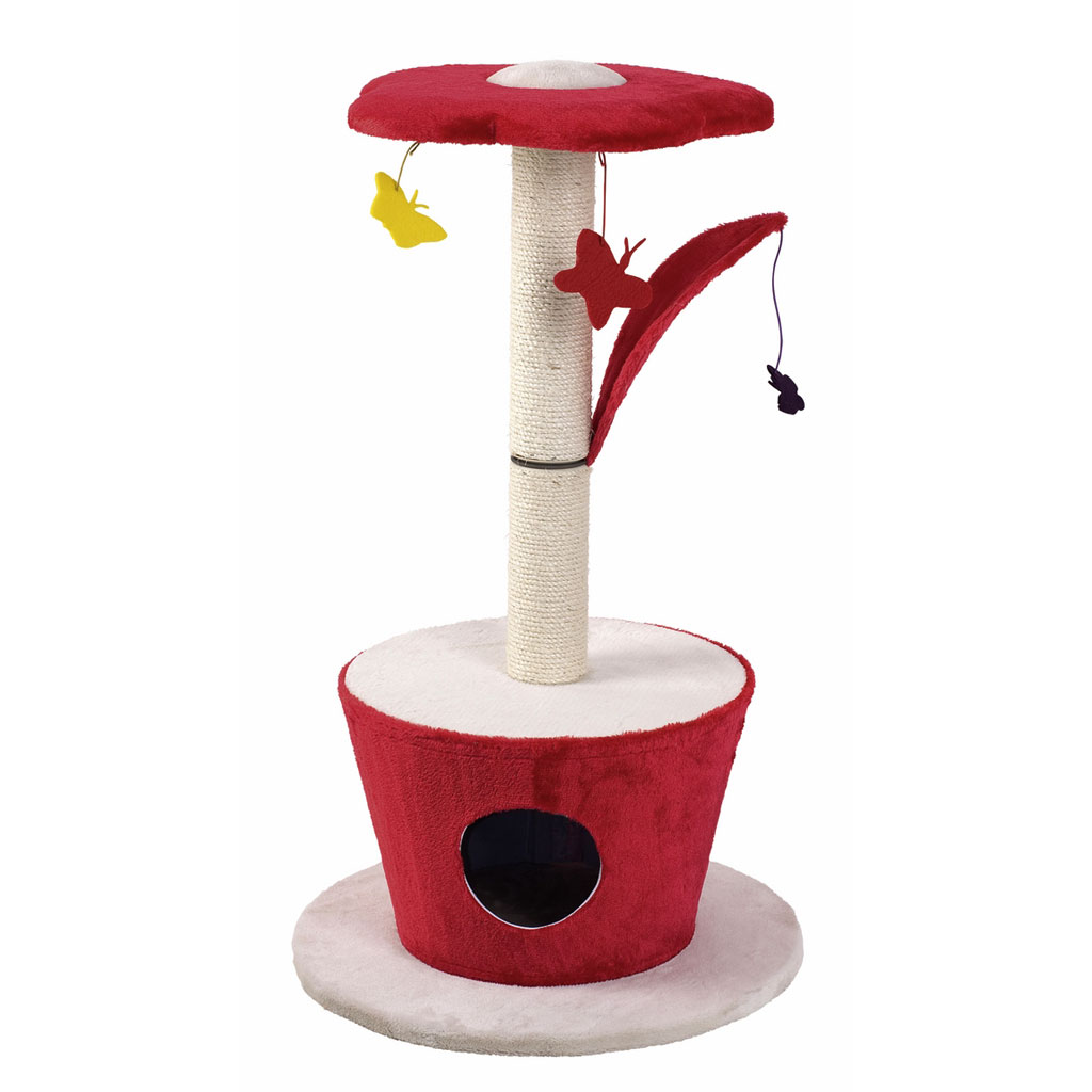 Ansamblu grand fleur portocaliu/albastru 103 cm