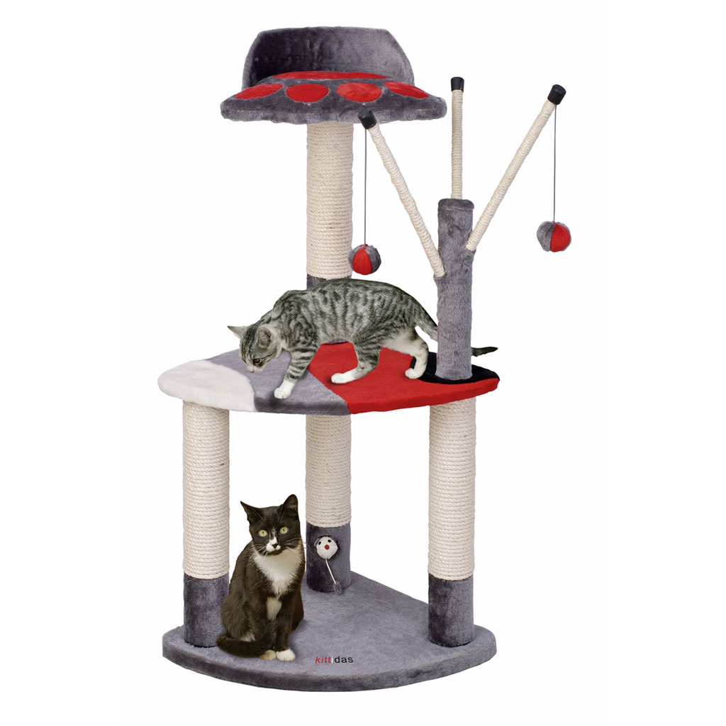 Ansamblu kittidas rosu/gri 96 cm