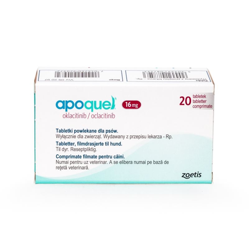 Apoquel 16 mg, 20 tablete petmart.ro