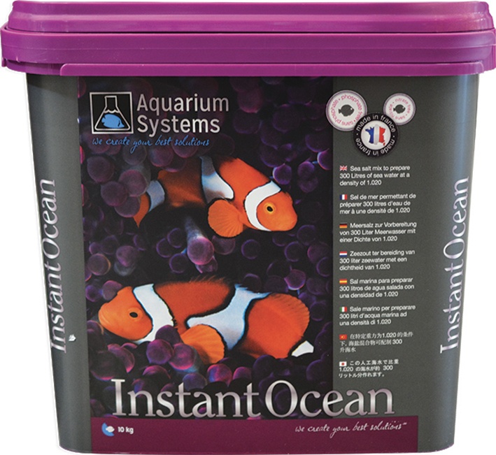 Aquarium Systems – Sare marina Instant Ocean 10Kg , galeata Aquarium Systems